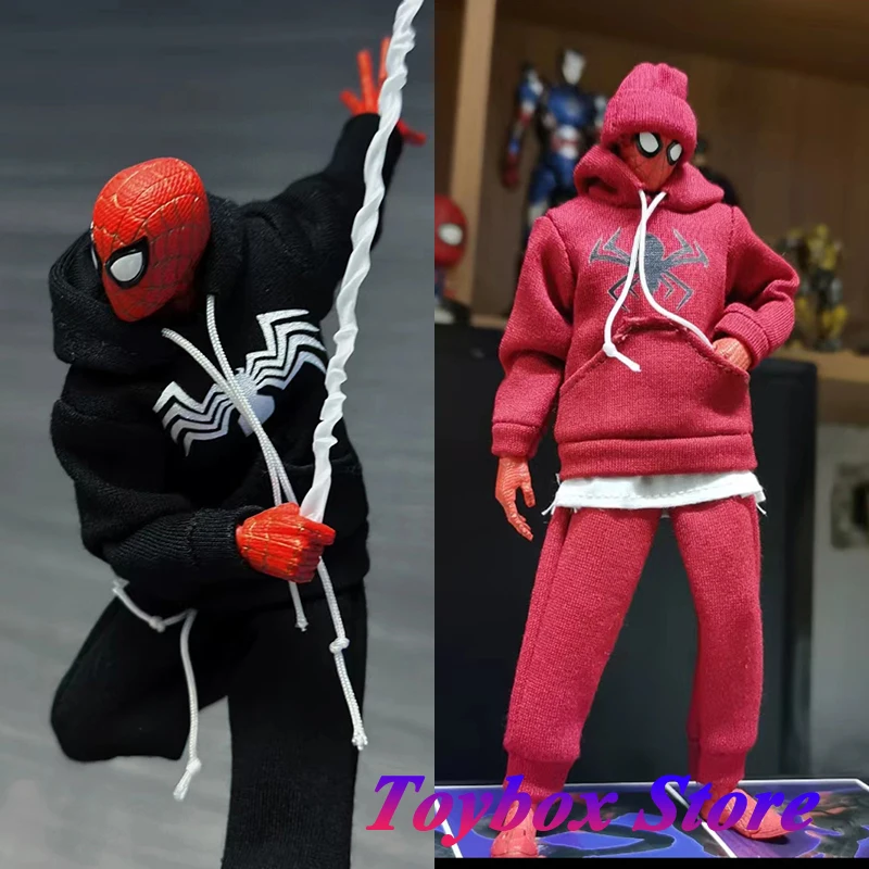 

Мужская толстовка с капюшоном и брюки, черного и красного цвета