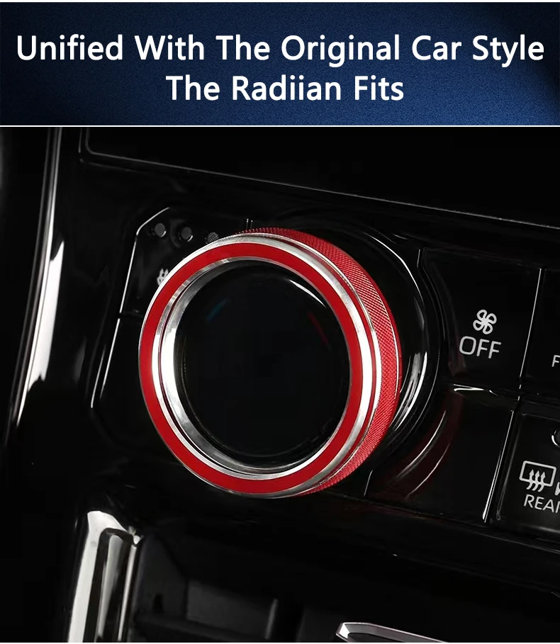 Air Conditioning Knob Cover For Toyota Highlander Kluger