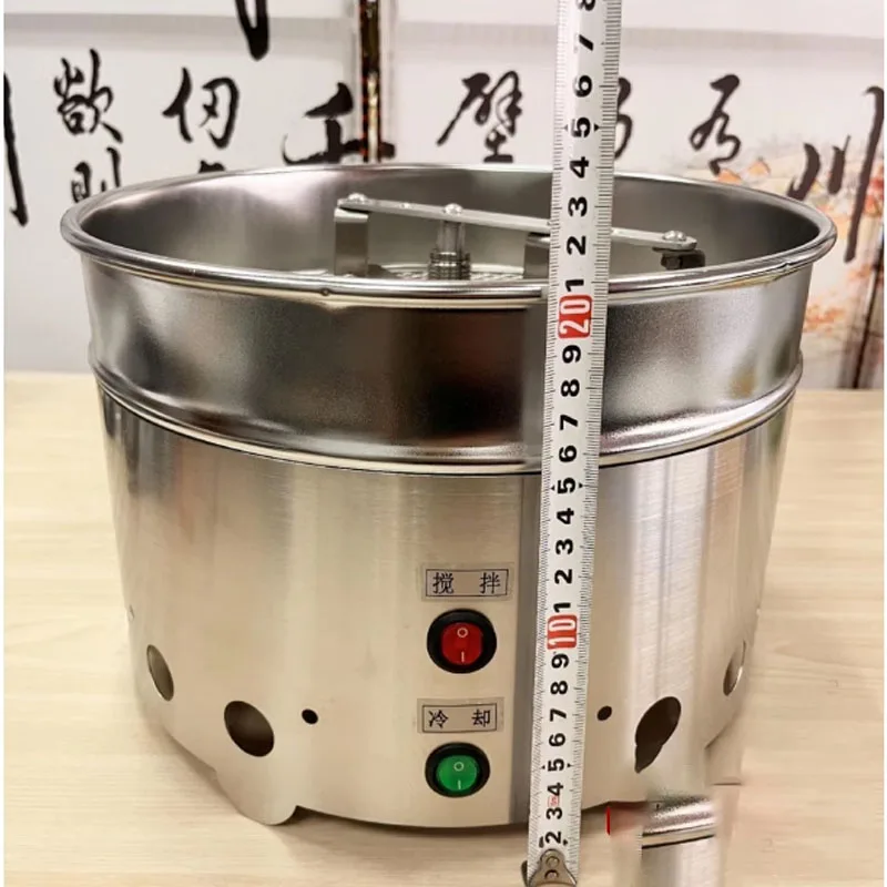 220V/1200g rotating coffee bean cooling plate cooler with dual fans and high suction household roasted bean cooling machine 3