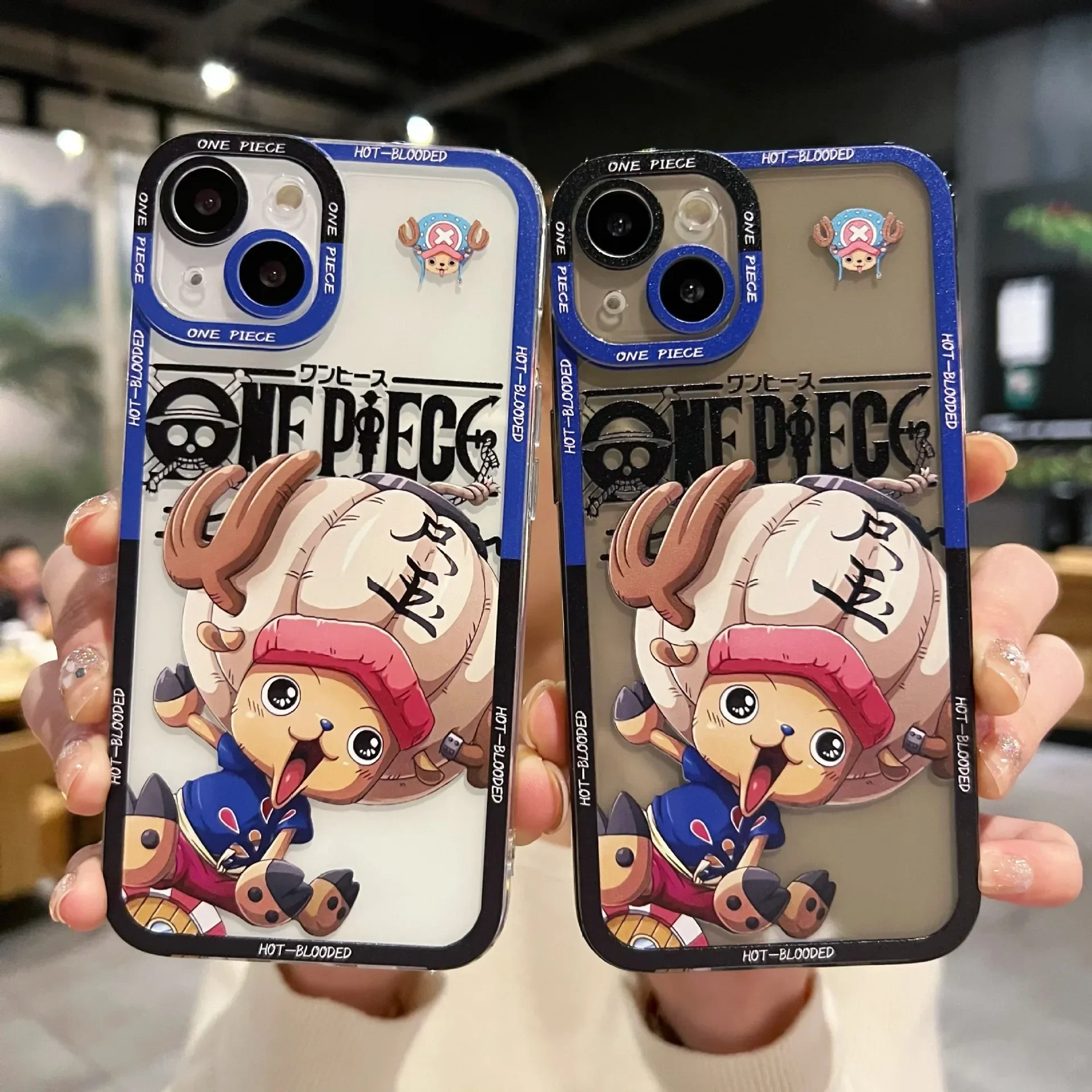 iPhoneアクセサリー chopper Anime One Piece tony tony chopper Transparent Phone Case For