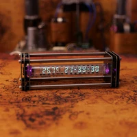Glow VFD Fluorescent Tube IV27 Clock Transparent Retro Technology Table With E-sports Desktop 1