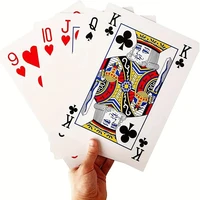 Oversized Playing Cards Jumbo 4x Larger Party Carnival Games For Adluts Juego De Mesa Familiar Divertido Funny Novelty Gifts 1