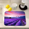Lavender Flower Kitchen Absorbent Pad Dry Draining Mat Sink Washstand Coffee Machine Pads Table Placemat Faucet Anti Splash 5