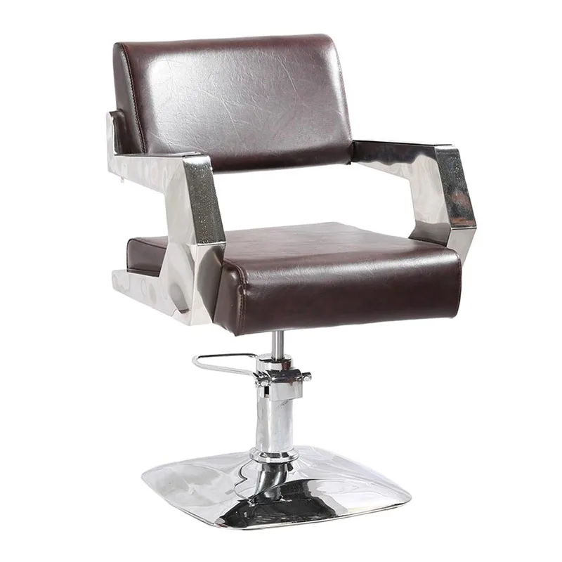 Treatment Cosmetic Stool Professional Vintage Rolling Pedicure Barber Chair Salon Leather Taburete Ruedas Furniture LJ50BC