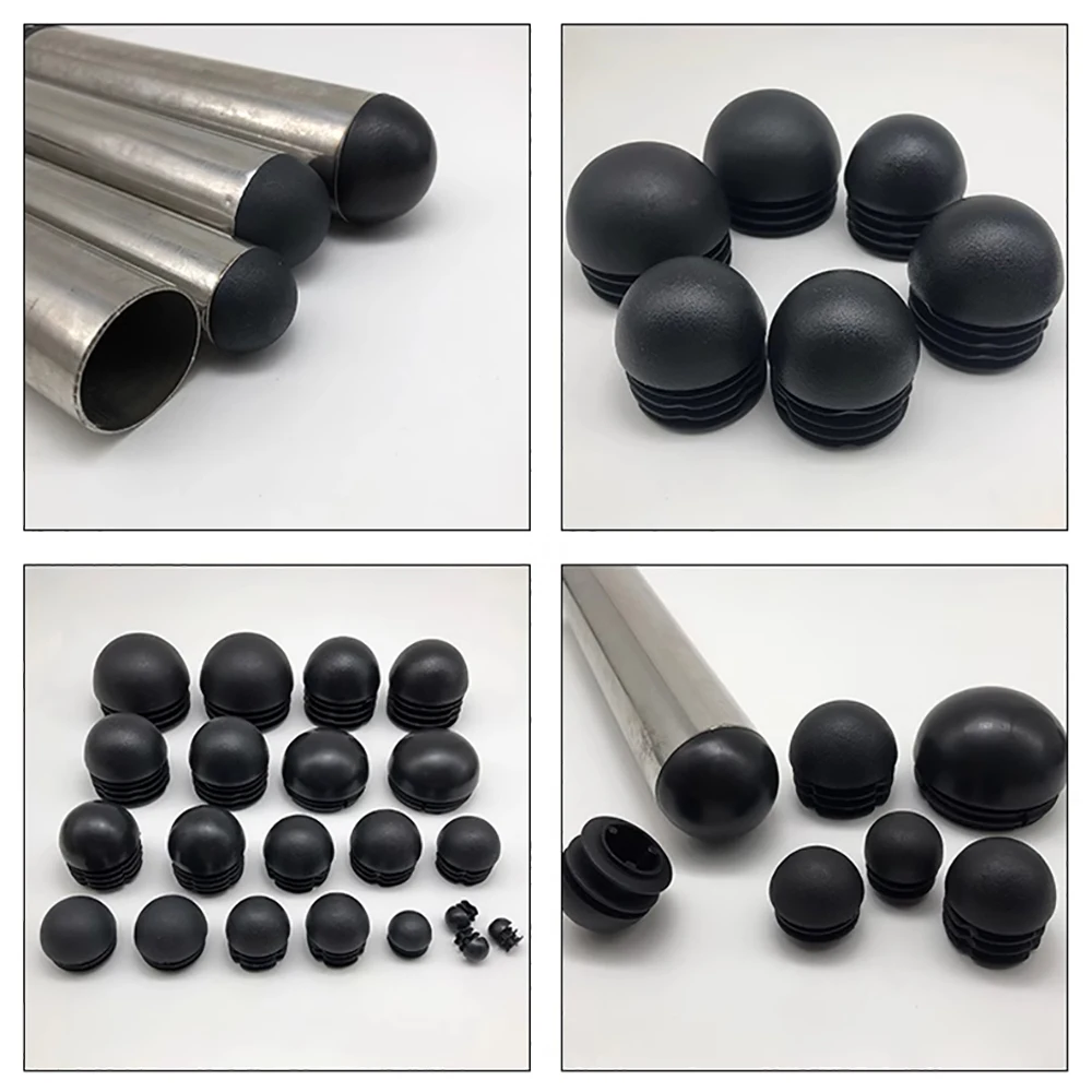 Tapón De Tubo Redondo De Plástico, Tapas De Extremo Abovedado, Cubierta De Pie Para Pata De Silla, Almohadilla Protectora De Suelo, Accorios Para Muebl, 19mm, 22mm, 25mm Y 32mm - AliExprs 13