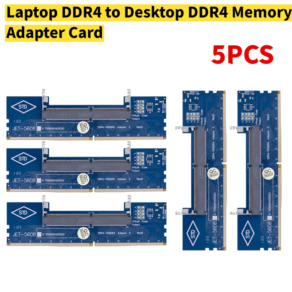 Universal DDR5 SO-DIMM to U-DIMM Memory Adapter