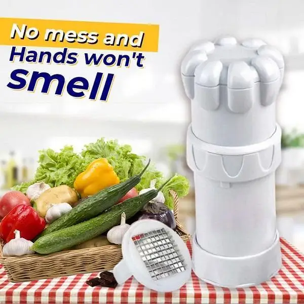 multi-function garlic master chopper crusher in