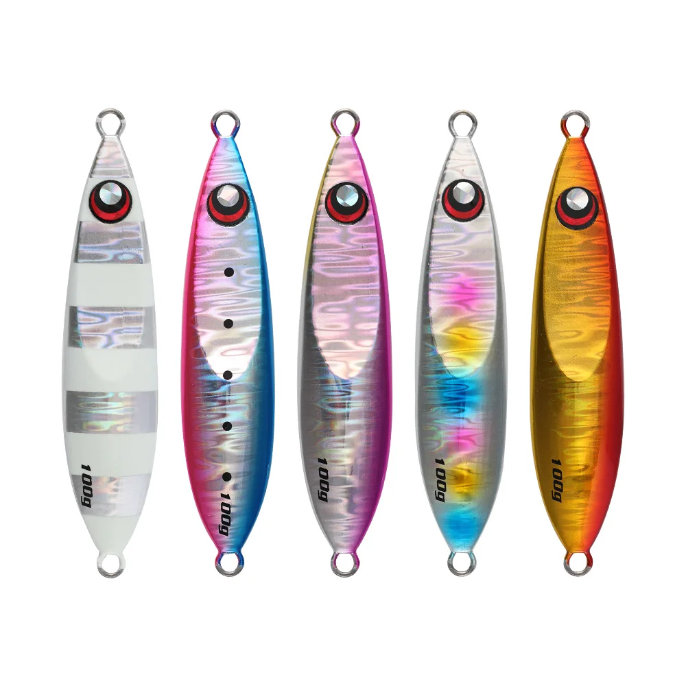 JIGGINGPRO 130g 160g Metal Jig Fishing Baits Boat Fishing Lures