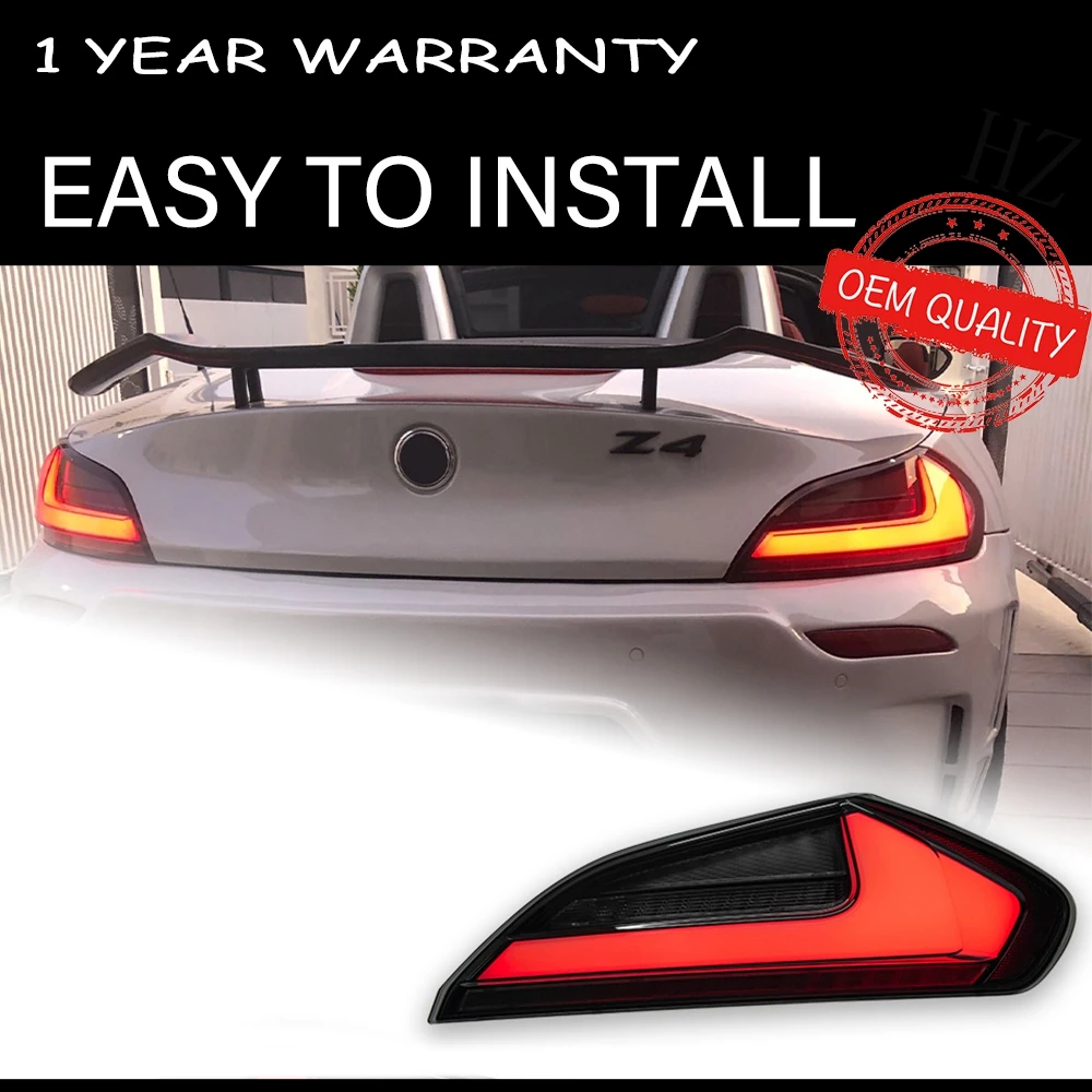 Fanale Posteriore Per Bmw Z4 E89 2009-2016 Car Muslimayled Drl Hella 5 Xenon Lens Hid H7 Bme Z4 Accessori Per Auto
