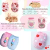 Warm Rabbit Clothes Soft Fleece Guinea Pig Vest Cute Small Pet Clothes Bunny Costume for Ferret Chihuahua Rabbit Accessories 5