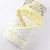 Newborn Cotton Blanket Winter Warm Embroidery Baby Swaddling Blanket Cartoon Envelope Wrap Blankets Baby Boys Girls Bed Quilt 1