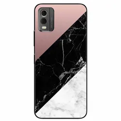 Luxury Marble Soft Silicon Shockproof Phone Cover - Nokia C210 for Nokia C02 (1)