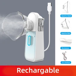 Enhanced Portable Silent Mesh Nebulizer for Health Care and Asthma Relief (Rechargeable-N1)