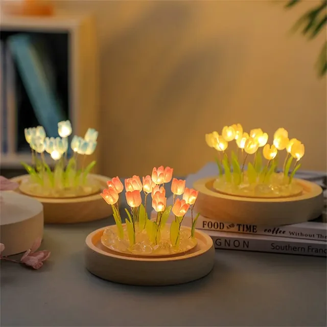 Tulip Flower LED Night Lamp 3
