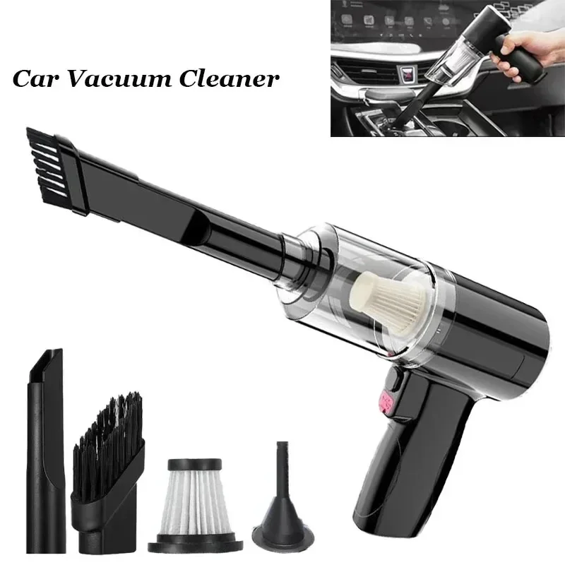 Car Vacuum Cleaner Portable Wireless Cordless Handheld Dual Use Mini Cleaner