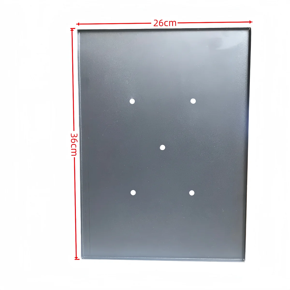 Supporto per Proiettore, Scaffale Portaoggetti in Metallo, Piastra Adattatrice per Treppiede Telescopico da Pavimento, Accessori per Proiettore e Decoder 26Cm*36Cm - immagine 4