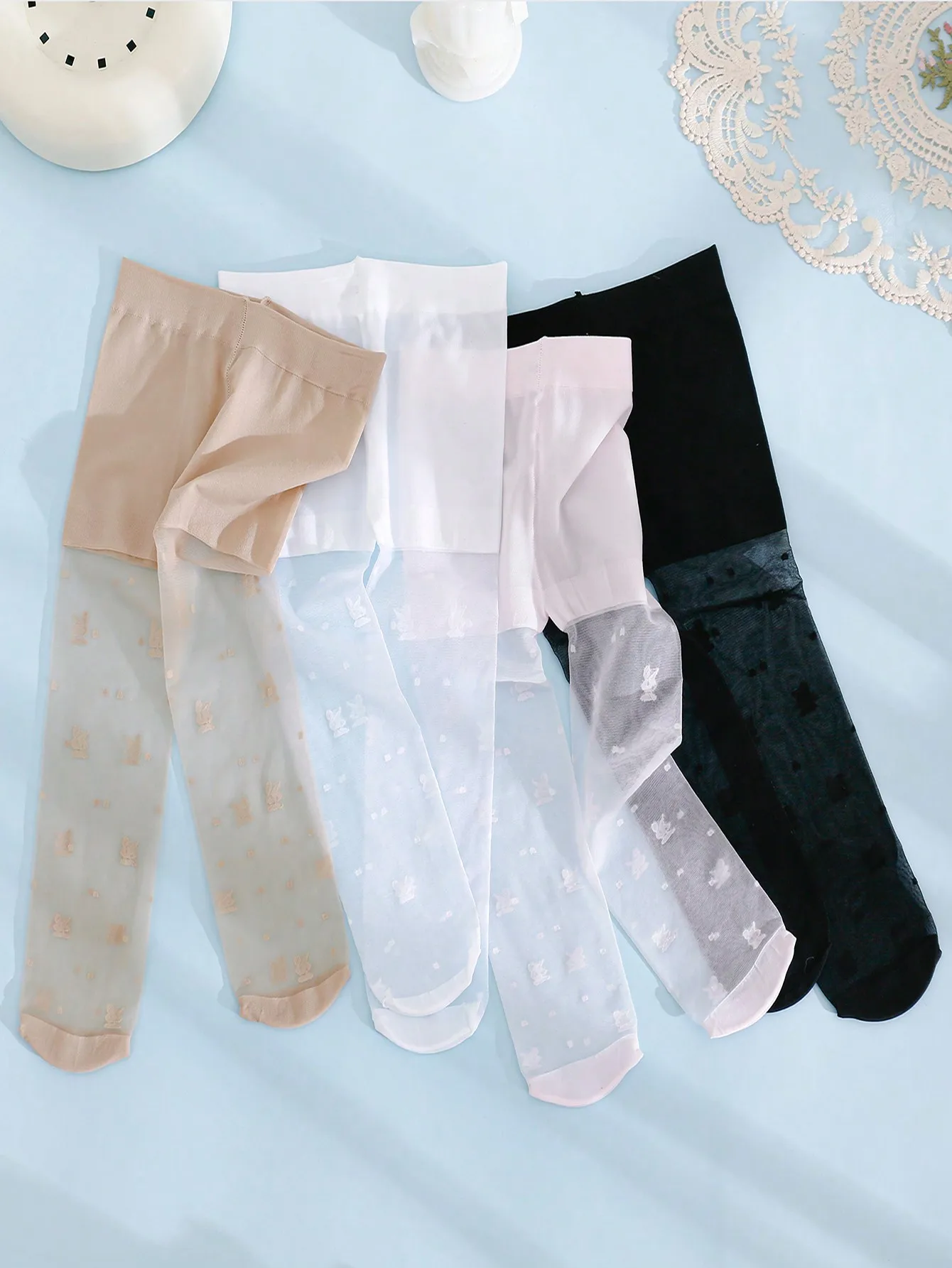 4 pcs Baby Pantyhose Children summer thin leggings mesh stockings Little Princess white tight Love Soft Hosiery kids pantyhose,kids leggings,toddler tights