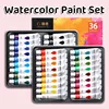 36 Colors Watercolor Paint Set,12ml/0.41floz Each,Easy to Mix,Professional for Artists,Hobbyists for Art & Craft in Easter 1