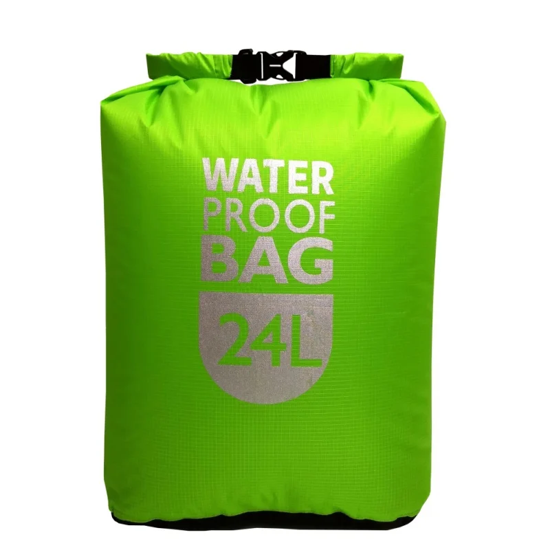 Outdoor 6l12l 24l Waterdichte Dry Bag Pack Zak Zwemmen Rafting Kajak River Trekking Drijvende Zeilen Kano