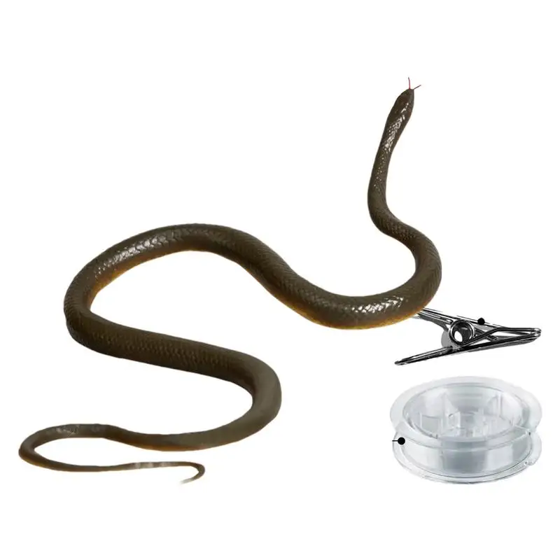 

Прищепка для змеи, розыгрыш, искусственная змея, игрушка, реквизит для змеи, розыгрыш, розыгрыши при встречах, саде, кемпинге, поле для гольфа