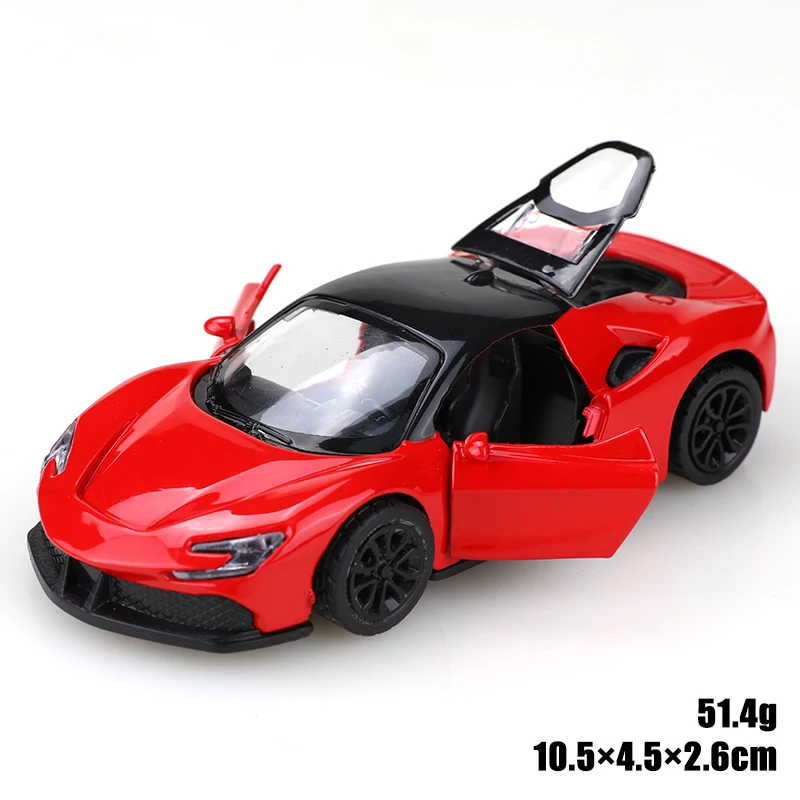 Deluxe Alloy Toy Car - Realistic Children's Racing Sports Vehicle