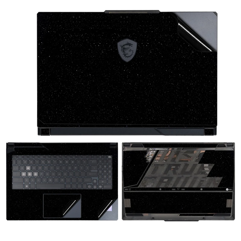 Vinyl Laptop Skin MSI Cyborg 14 15/Bravo 17 C7VF Protective Film MSI Creator M16 B13UDX Top lid+Palmrest+Bottom