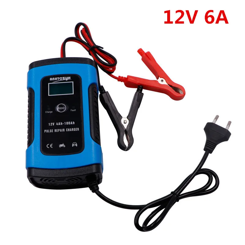 New Arrival!full Automatic Car Battery Charger 12v 6a Fast Power Charging  Digital Lcd Display - Battery Charging Units - AliExpress