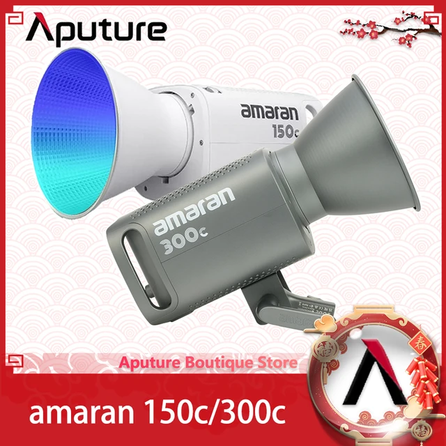 Aputure Amaran 300c COB Photography Lighting 2500-7500K Bi-color RGB Bowens  Mounts Sidus Link App Control for Video Recording - AliExpress