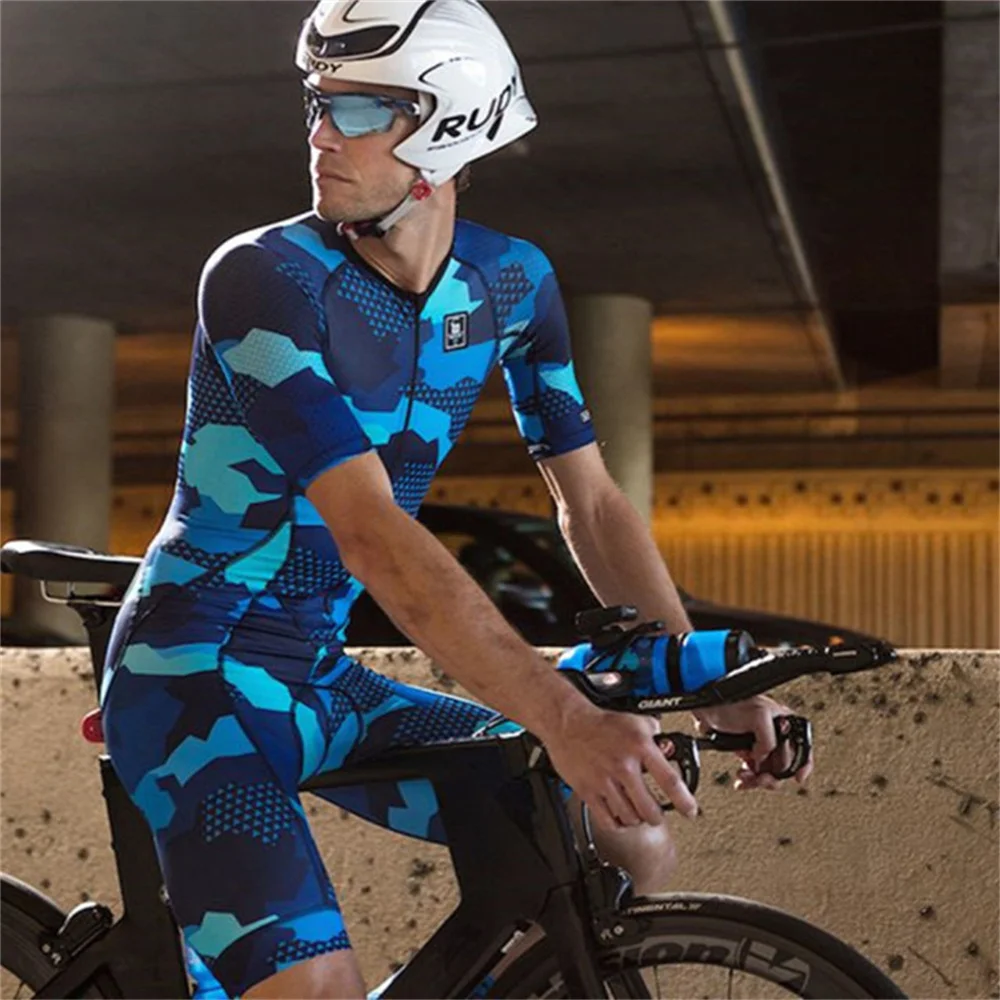 Wattie Ink Mens Triathlon Race Suit Team Abbigliamento Bike Run Skinsuit Conjunto Masculino Ciclismo Custom Mtb Ycling Sportswear