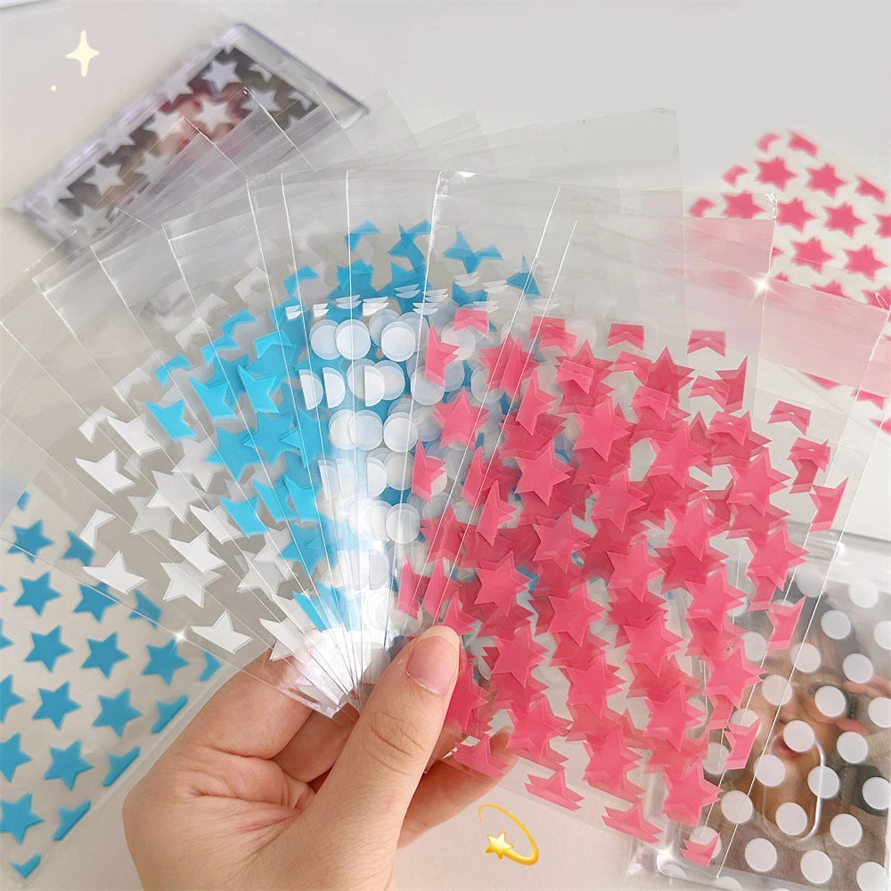 50Pcs Self Adhesive Plastic Bag InsToploader Photocard Holder Card Cover Protector Photo Film Packaging Bag Self Sealing Bag 3