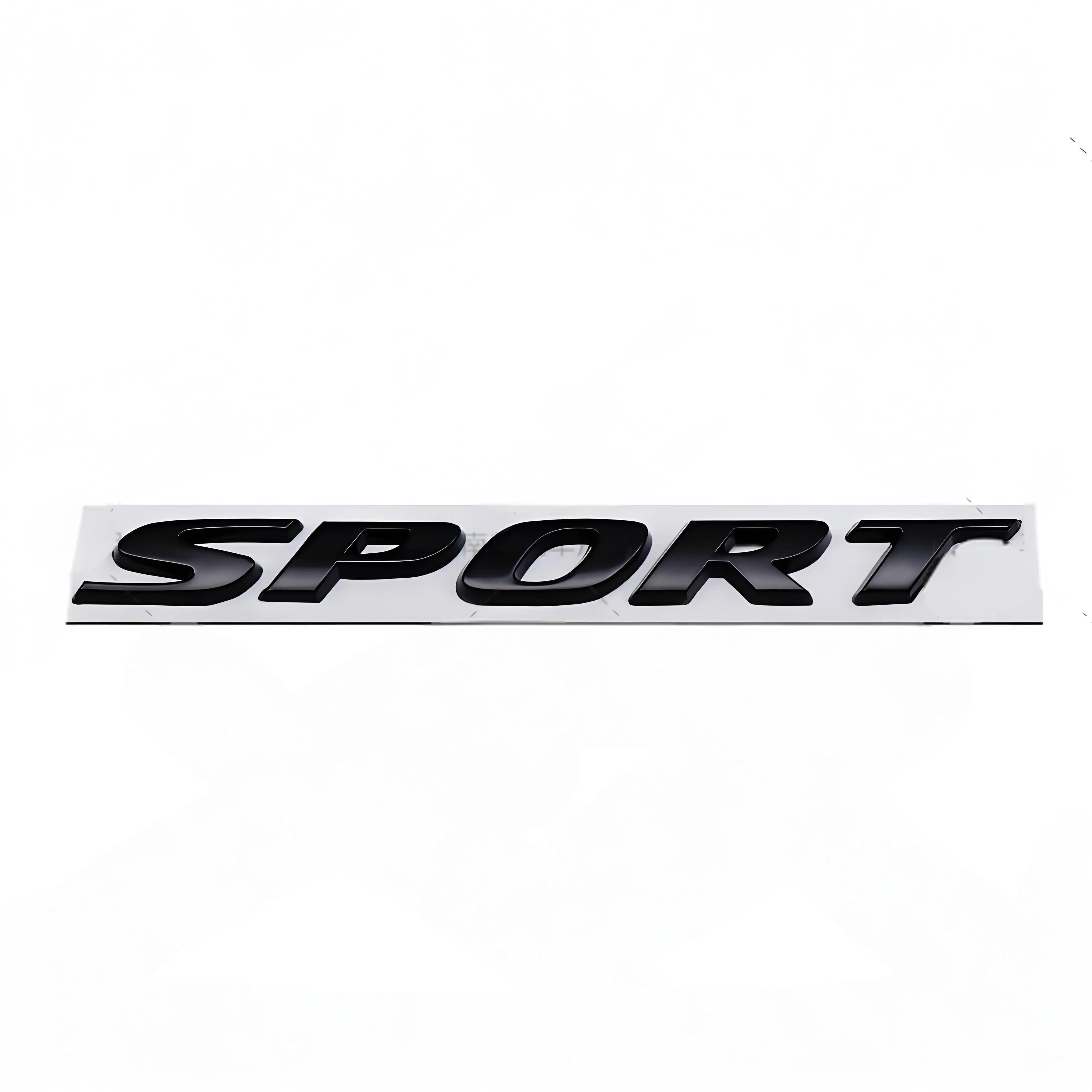 3D Metall Auto SPORT Buchstaben Emblem Abzeichen Logo Aufkleber Heckklappe Kotflügel Seitendekor Universelle Auto-Außendekoration Zubehör – Detail 10