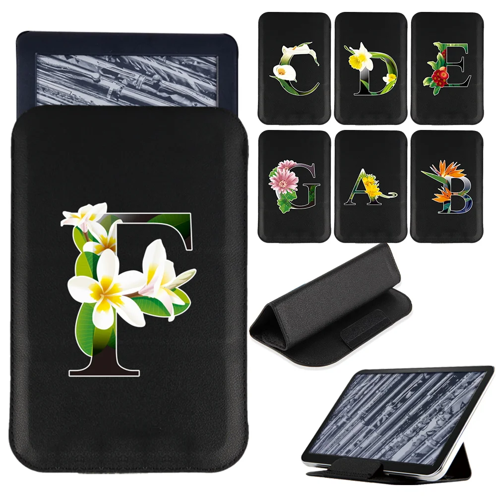 Borsa Per Tablet Per Kindle Paperwhite 5/Paperwhite 4/Paperwhite 1 2 3/Kindle 10Th/Kindle 8Th Flower Color Pattern Magnet Pack
