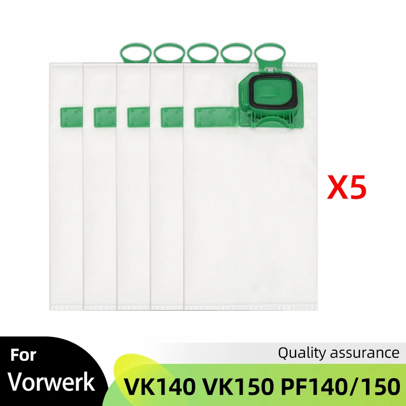 Kit de repuesto de bolsas de filtro de polvo PF 140/150 para Vorwerk Kobold  VK140