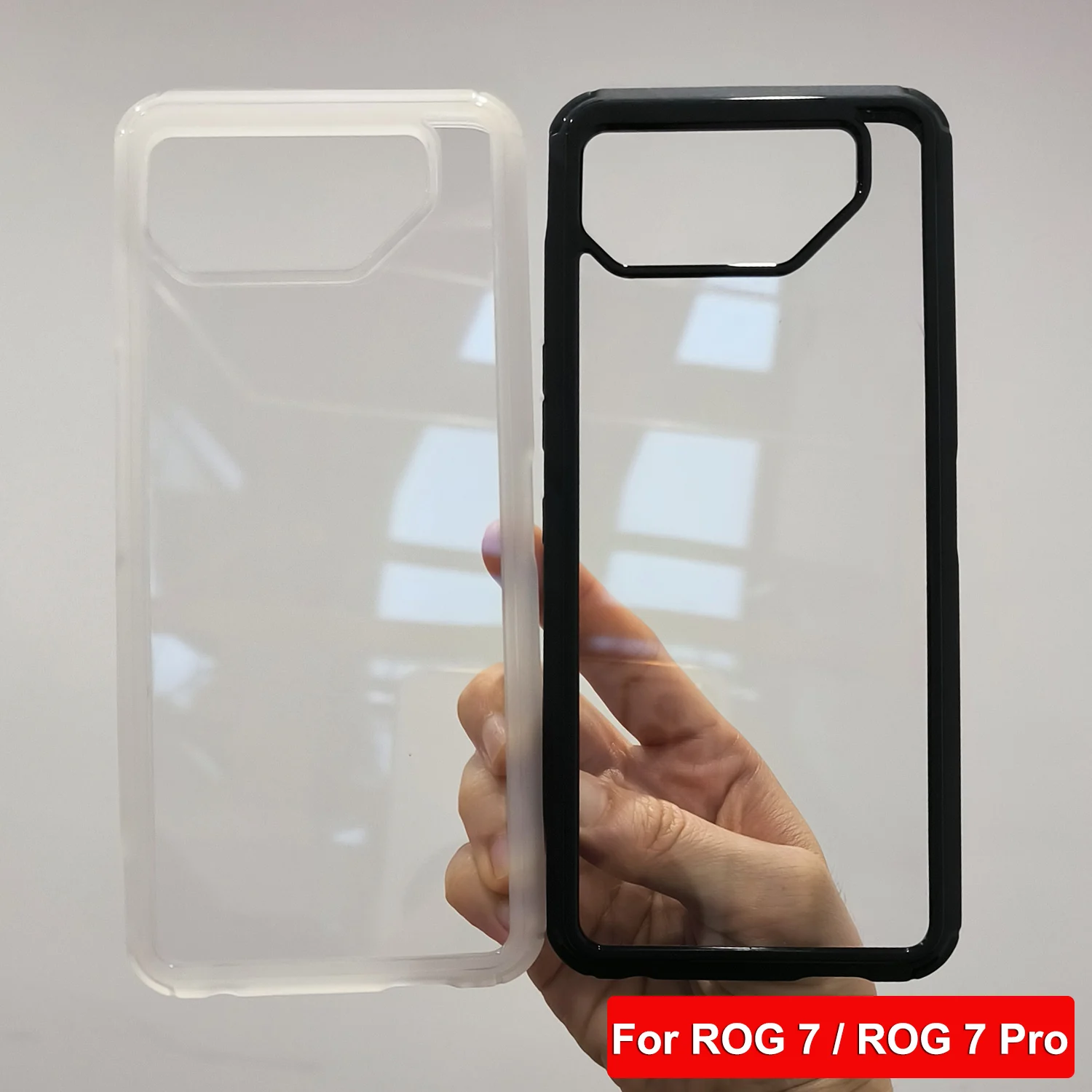Custodia Antiurto Per Asus Rog Phone 7, Per Rog 7 Pro Bumper Hd Clear Cove Per Rog 6 Pro Case Per Asus Rog 7 Rog7Pro Coque