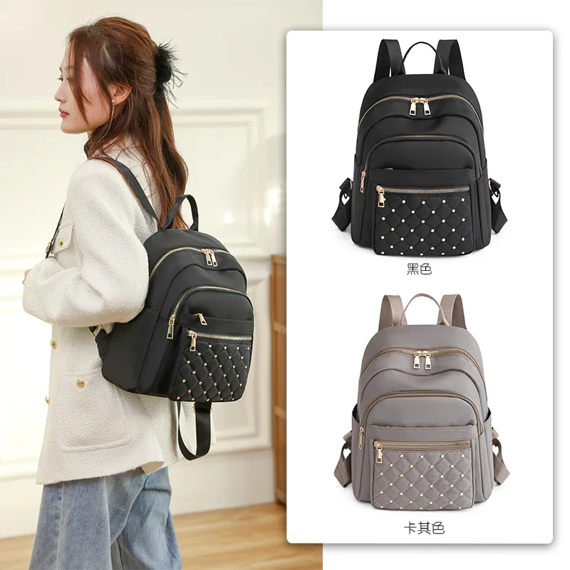 Classic Vintage Style Women Backpack Leather PU Fashion Backpack