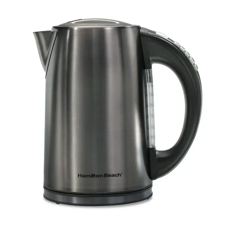 

Temperature Kettle, 1.7 Liter, Black, Stainless Steel, New, 41022F Tea kettle Hervidor de agua electrico envio gratis Tea kettl