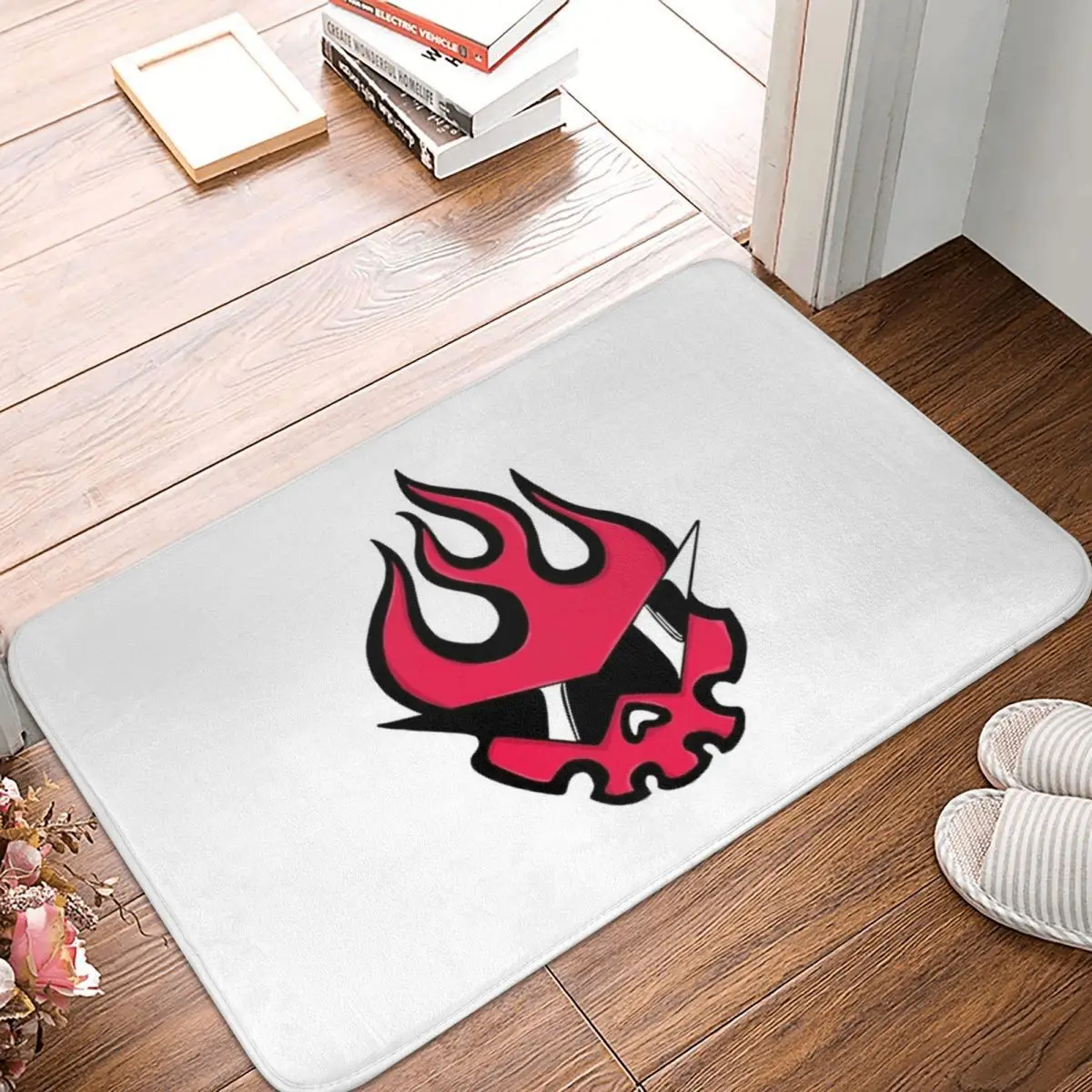 

Gurren Lagann 40x60cm Carpet Polyester Floor Mats Retro Anti-Slip Outdoor