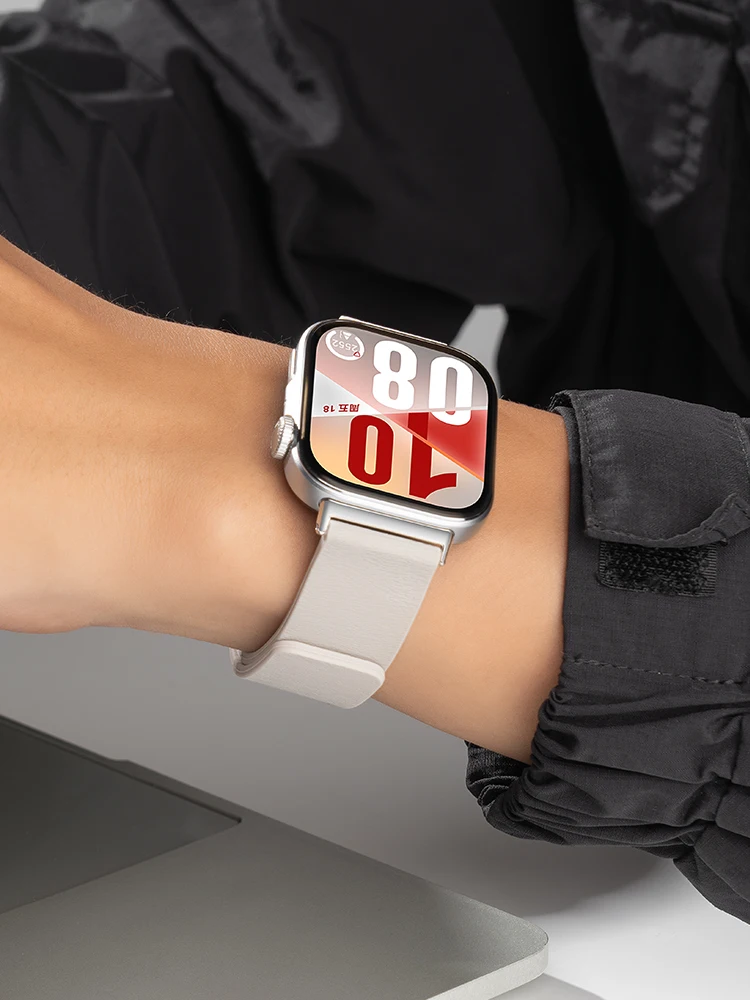 Magnetic Silicone Strap Replacement Wristband