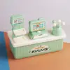 1/12 Dollhouse Miniature Furniture Supermarket Cashier Convenience Store Simulation Shopp Toy lollipop Shopping Cart Rack Model 4