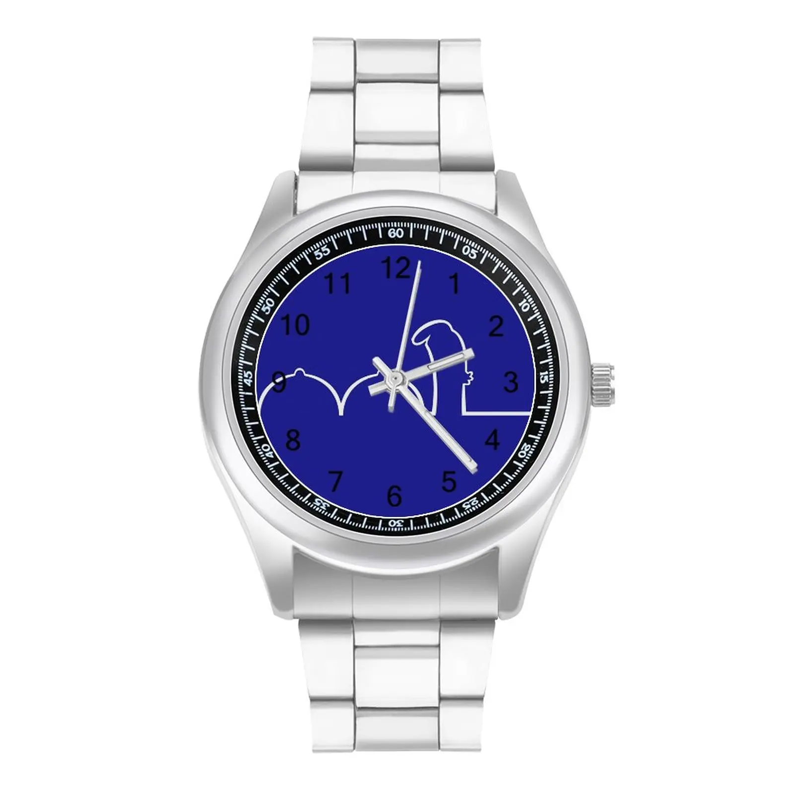 La Linea And Big Bust Quartz Watch Tv Program Office Neat Wrist Steel Photo Buy Boy Wristwatch |