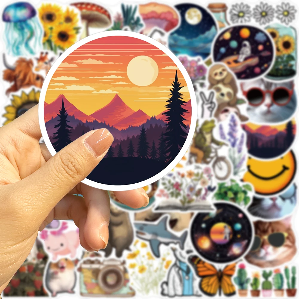 105pcs Water Bottle Stickers Waterproof Cute Vsco Stickers for Laptop  Aesthetic Trendy Vinyl Stickers Pack for Mac book/HP/Acer - AliExpress