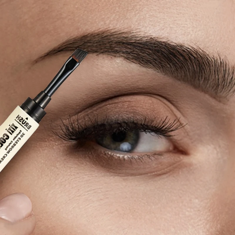 

Multifunctional Eyebrow Cream Pen Waterproof Long Lasting No Fade Natural Smooth Silky Lying Silkworm Eyeliner Gel Pen Cosmetic