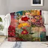 Flannel Air Conditioning Blanket Living Room Sofa Decoration Leisure Throw Blanket Digital Printing Double-sided Fleece Blanket 3