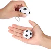 PU Leather Soft Foam Sponge Ball Keychain Football Basketball Soccer Squeeze Stress Ball Relief Toys Anti Stress Ball Fidget Toy 1