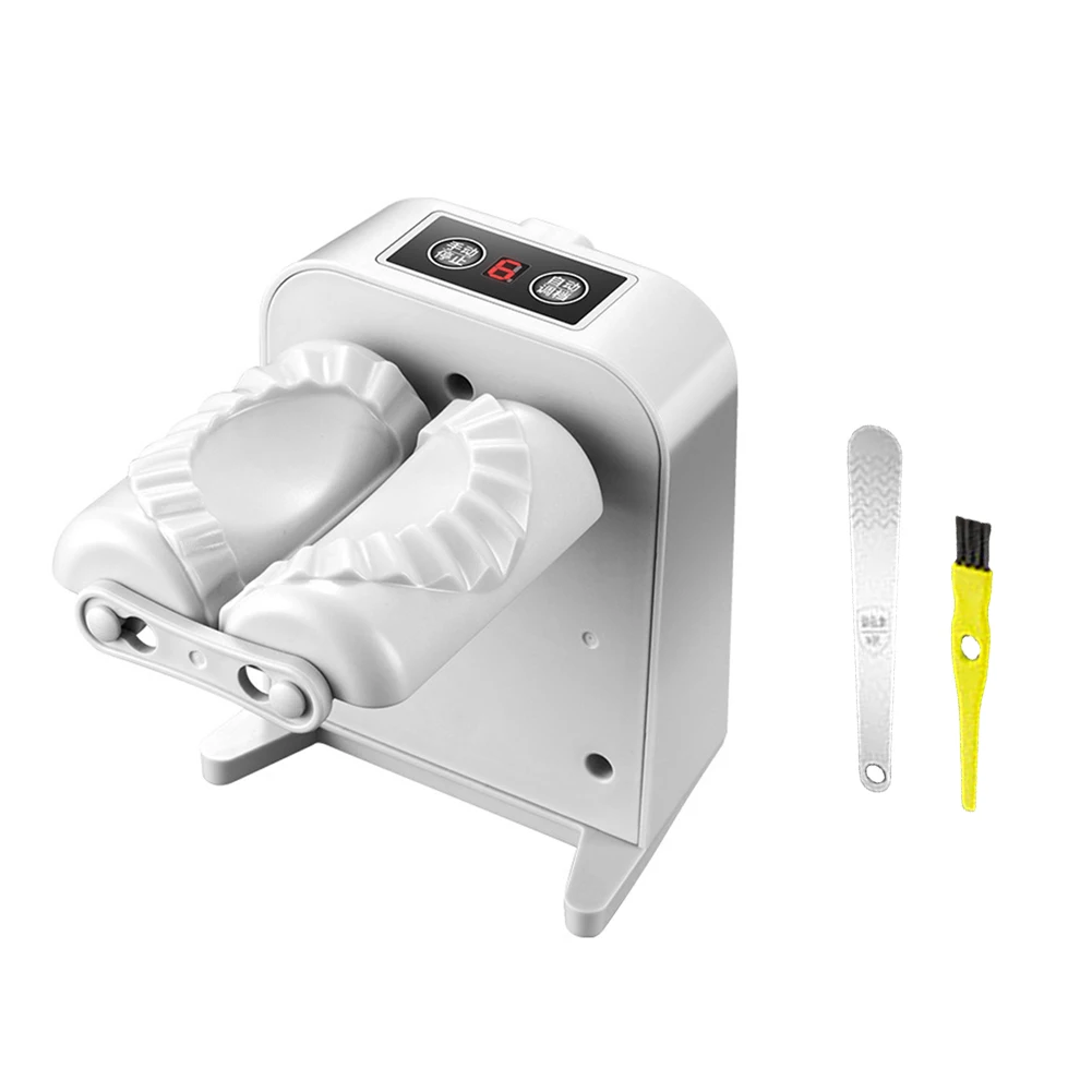 S3039ef09e4974c91bce68851c056c7a2U Electric Dumpling Maker Fully Automatic Dumpling Debt Machine Pressing Dumpling Skin Mould Empanada Ravioli Mould Kitchen Gadget