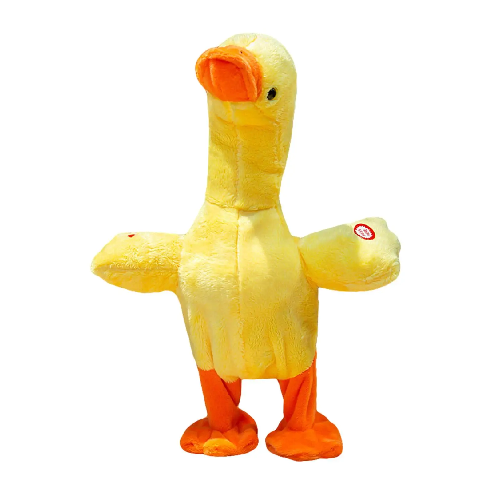 Talking Dancing Duck with 138 Songs Early Educational Toy Waddles and Quacks Electronic Interactive Duck for Companions Toy