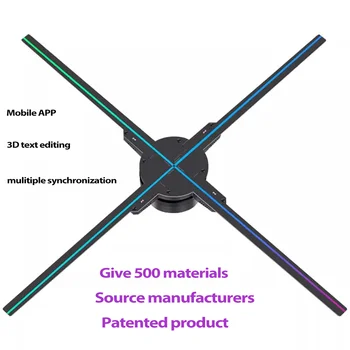 3D holographic fan projector 1