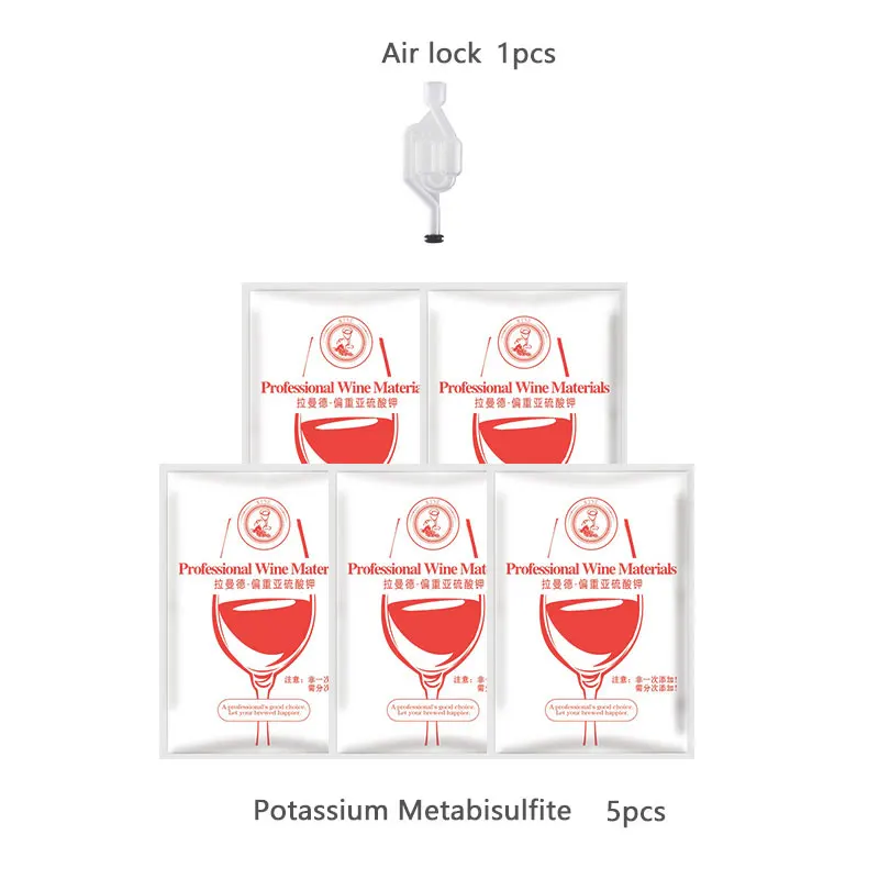 Aluminum Bag Pack Preservative Potassium Metabisulfite 10g