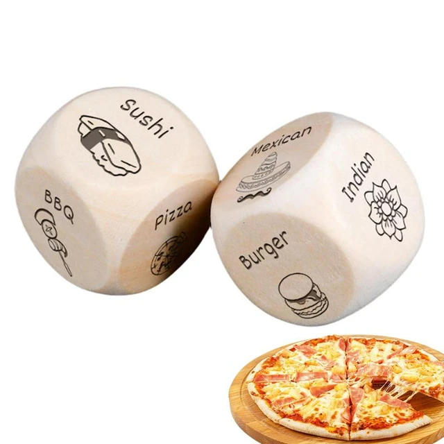 Roll for Food Meal Decision Food Dice