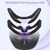 VR Face Pad for PlayStation VR2; Breathable Holes Leather Protective and PU Leather Facial Interface VR Face Cover Cushion - Image 4